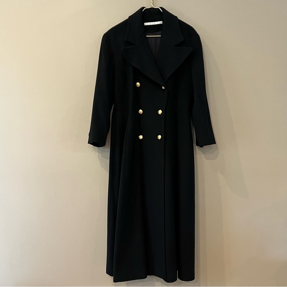Perry Ellis Black Pea Coat